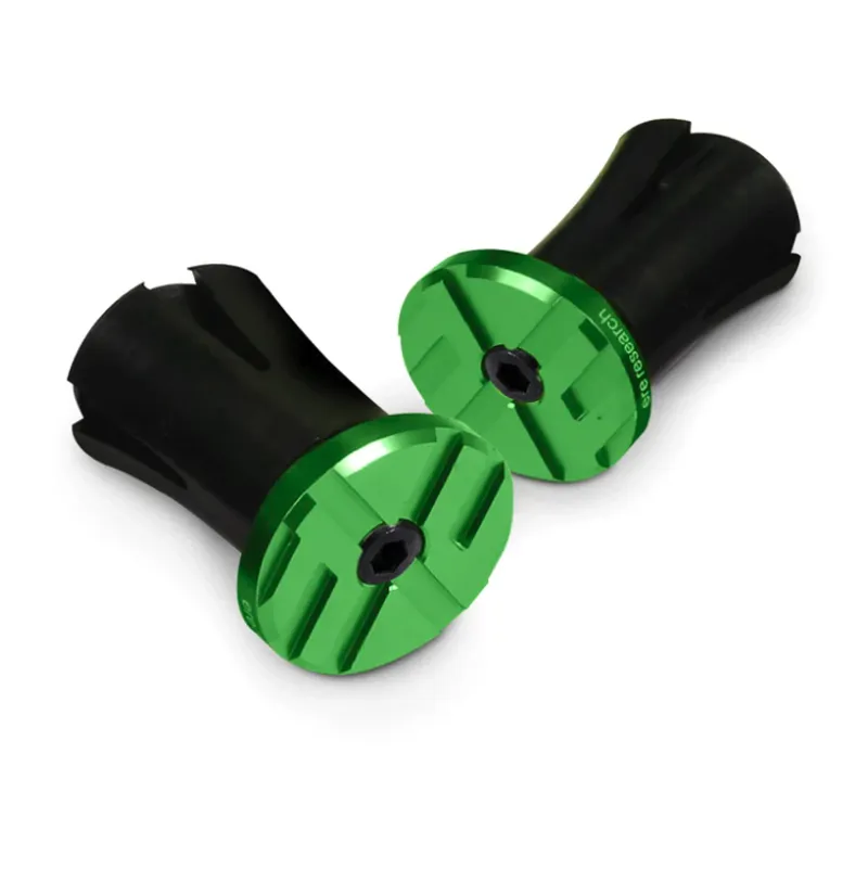 ERE Research Dolce Alloy Bar Plugs in Green